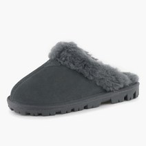 [베어파우] (BEARPAW) 여성 MARY 양털슬리퍼 차콜 (K814049OD-W)