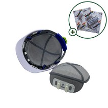 지벤 ZB-A001 안전모 내피 땀흡수 메쉬 + 제습제 2개 제공, 단품