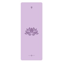 고무 PU매트 땀흡수 논슬립 연꽃 심플풍각 요가매트, 맨얼굴에 색깔 남겨주세요