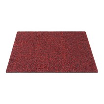 [제일매트] 매장 입구 현관 삼쉴 업소용 베란다 신발장 출입구 바닥 코일매트, 레드, 1개