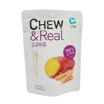 댕Ol몰 청정one 츄앤릴 고구마츄 100프로 간식 대용 리얼고구마 60g, 1개