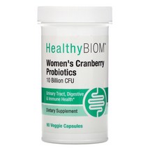 HealthyBiom 헬시바이옴 우먼 크랜베리 프로바이오틱스 100억 CFU Cranberry Probiotics 90베지캡슐