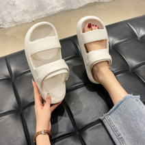 남자 여자 커플템 슬링백 도톰 투웨이 샌들 슬리퍼