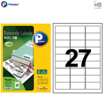 애니라벨 V3350 27칸 100매