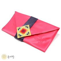 [천삼백케이] [윤씨방] 조각보 예단보, 곤색