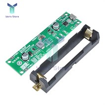 로 USB 5V 1A UPS 무정전 전원 공급 장치 모듈 18650 리튬 배터리 충전기 보드 스텝 업 부스트 컨버터