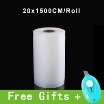 Sous Vide 롤 진공 포장 기계 식품 저장 가방 실러 길이 1500CM, 03 20CM x 1500CM