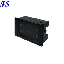 전력계 전력 측정기 전압계 누설전류계 yb4835hva 홀 전압계 전류계 0-100v 300v 600v 암페어 미터 dc 20a 50a 100a 200a 300a 500a 3선, 블랙 커버, DC100A, DC0-100V