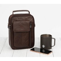 분활 수납 지퍼오픈 할아버지 크로스백 남자가방 산책 출퇴근 미니 아빠 여행 50대 가벼운