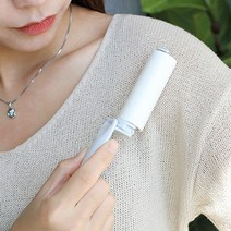 리필 고로고로 롤클리너 면접미팅 클리너 휴대접이식 돌돌이 테이프 휴대용 롤테이프 먼지제거 포켓 W263E58 청소용품 재질:외 9가지 옵션, 화이트, 본상품선택