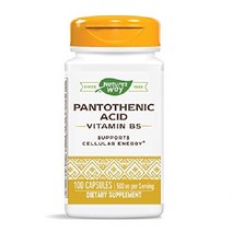 네이처스웨이 판토텐산 비타민B5 500mg 100정 4통, 무향, 100개 (2팩)