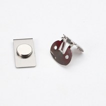 북유럽인테리어모빌 진자운동 아이방 캐주얼 오피스 쉬운 설치 휴대용 데일리 보이지 않는 마그네틱 타이, 01 1 pair