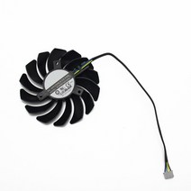 쿨링팬 컴퓨터팬 pld09210s12hh 4pin 그래픽 카드 팬 rtx2080 rtx2070 msi geforce rtx 2060 2070 2080 슈퍼 벤투스 그래픽 카드, 1개