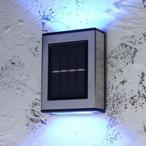 색깔변하는 야외LED벽등 2세트 태양광충전조명 주차장 마당장식, 상품선택, 상품선택