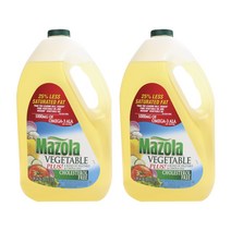 마졸라 베지터블 & 카놀라유, 2개, 3.78L