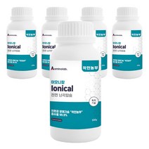 착한농부 이오니칼 식물영양제 난각칼슘 유기질 천연 액체비료 500ml, 5개