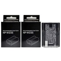 Fujifilm Fuji X-H2S GFX100S GFX50S II X-T4/XT4 용 기존 2200mAh NP-W235 NP W235 배터리, 2 Pieces