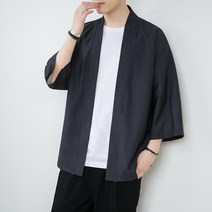 생활한복 퓨전 남자 두루마기 복고풍 한복 빅사이즈 캐주얼 도포 개량한복 망토