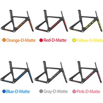 자전거프레임 픽시 로드 카본 mtb 자전거 프레임 new full carbon 700c, 컬러-d-매트, 57cm
