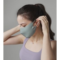 비토 그래핀 빨아쓰는 숨쉬기편한 새부리형 컬러 패션 마스크, L, 피치