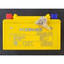 로케트 GD125 어드레스125 밀폐형 배터리 STX7A-BS, 단품
