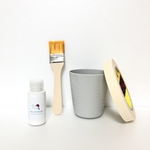 아이방 소량 페인팅 세트 항균 페인트 파스텔톤 자녀방 공부방 어린이집 유치원, 검정(짙은회색)