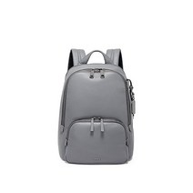 투미 가죽백팩 TUMI Voyageur Hannah Leather Backpack Laptop for Women For Everyday Use & Travel Pearl Grey