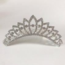 굿굿마켓 파티모음 생일어깨띠 토퍼 미스코리아띠 어깨띠, 큐빅 왕관