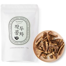 그린앤허그 볶은 작두콩차 아침에좋은 국내산 작두콩깍지 식수대용 볶음 작두 차, 70g, 1개