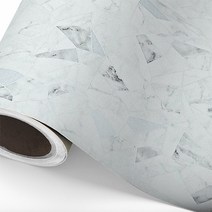 마로데코 현대 인필 대리석 마블 시트지 인테리어필름, 10. EH155 믹스 실버타일