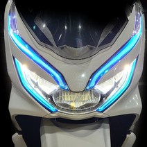 혼다 더뉴(18-20년식) PCX125 라이트필름 스티커 PCX 튜닝, 옐로우(단색), 더 뉴 PCX(18~20년식)