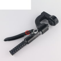 트레이 천공기 유압 휴대용 철판 강판 펀칭기 기계, 강화 SYD254쌍 금형 포함, 1개