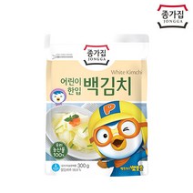 [공식판매몰] 종가집 어린이 한입 백김치300g x 3ea, 300g
