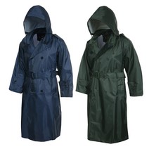 AJ-4001 방수 장교코트 성인 레인코트 우의