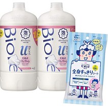 더바디 [더바디] 폼타입 브릴리언트 부케향 800mlx2 ＋ 비오레유 전신 클린시트 10매 바디워시 고저스 브릴리언트 부케향 800ml (x 2)