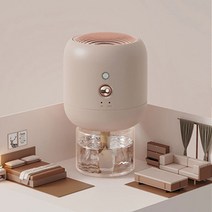 스마트 캡슐 훈증기 해충퇴치 모기향 거치대 고양이 펠리웨이 어뎁틸 호환 AI-007, 핑크훈증기 AI-005 (공병2+스틱2 포함)