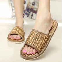 여름용 실내슬리퍼 시원한 등나무 사무실화 거실화 식당 손님용, 01_36호(230-240cm), 1개