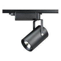 할인존Wx23H23 LED 레일조명 122932 가구 인테리어 인테리어소품 조명 인테리어조명, 블랙 전구색 3000K E077190