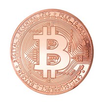 희귀한 외국 기념 주화Bitcoin 실제 수집가 골드 실버 로즈 골드 도금 동전 BTC 40mm 기념품 훌륭한 선물, 03 Rose gold