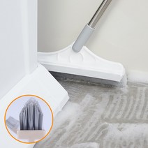 깔끔 브이컷 모서리 빈틈 틈새 구석 브러쉬 욕실 바닥 청소용품 청소솔 롱밀대 청소도구, 화이트, 1개