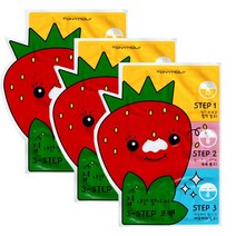 토니모리 집나간 딸기씨 3-step 코팩, 딸기씨코팩, 3Ea
