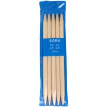 사라 목바늘 장갑바늘 5PC 굵은실 6.0mm 부터 12.0mm 까지 우드, 상품 선택:사라 장갑바늘 5PC 세트 2.5mm