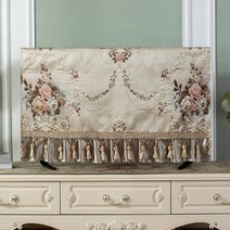 스마트 tv 70 75 80 85 90 95 100 인치 대형 벽걸이 중소기업 티비 유럽 ​​스타일 커버 새로운 자수 32- 통화 간단하고 현대적인, 03, 70인치