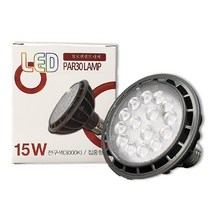 솔라루체 LED PAR30 램프 집중형 15w 스포트라이트 전구, 1개, 주광색