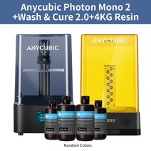 ANYCUBIC Photon Mono 2 LCD UV 수지 3D 프린터 고속 인쇄 6.6 4K 단색 화면 165x143x89mm 크기, [04] ADD Wash 2.0 4L