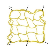 30x30cm 탄성화물 그물 헬멧 홀더 일반 사용 오토바이 운송 수하물 가방, 02 Yellow