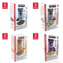 미국 코스트코 커클랜드 프로틴바 60g 20개입 x 2팩 / Kirkland Signature Protein Bars, 초콜릿칩 쿠키 도우