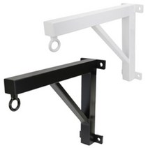 스파트 벽 부착식 샌드백 걸이 대 50cm 운동용품, 블랙