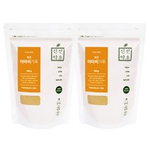 타이거아울렛 캐나다산 볶은 아마씨 분말 가루 300g x 2팩 캐나다 골드 아마씨드 100% 플랙시드 볶음 씨앗 파우더, 2개
