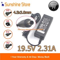 Dell 19.5V 2.31A 45W 어댑터 PA-1450-66D1 DA45NM150 FA45NE1-00 충전기 Vostro 15 5568 P69G001 XPS 13 Inspiro